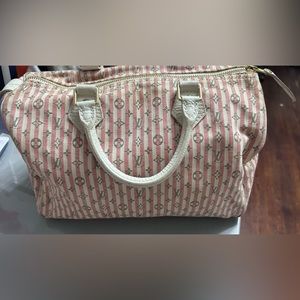 COPY - Louis Vuitton Mini Lin Croisette Speedy 30 Rouge